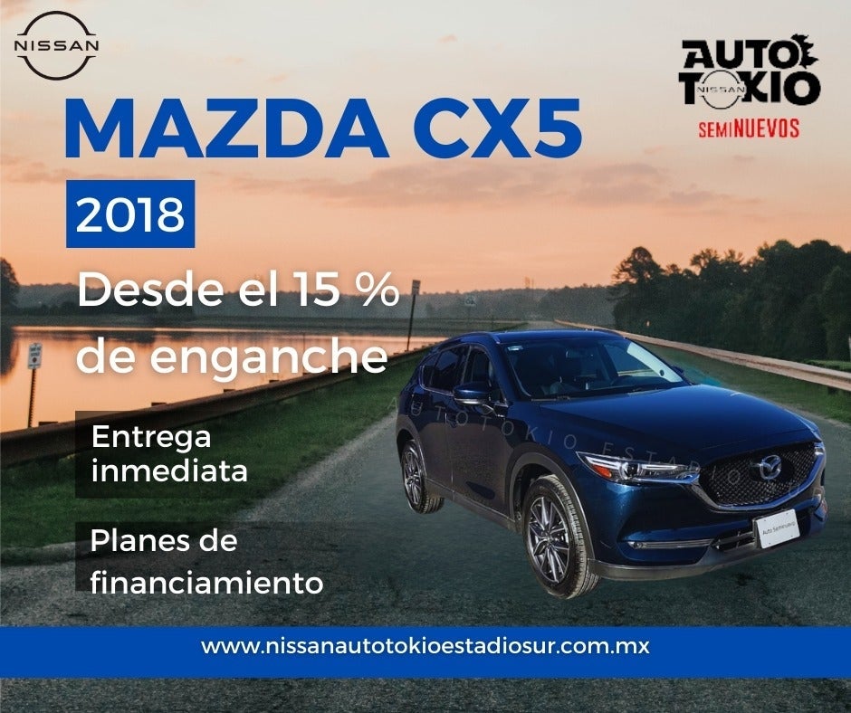 2018 Mazda Mazda CX-5 s GRAND TOURING, L4, 2.5L, 188 CP, 5 PUERTAS, AUT, FWD